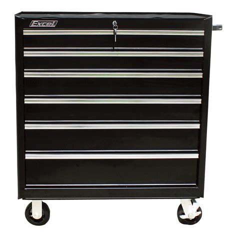 excel 36in steel bottom roller tool cabinet|lowes tool cabinets.